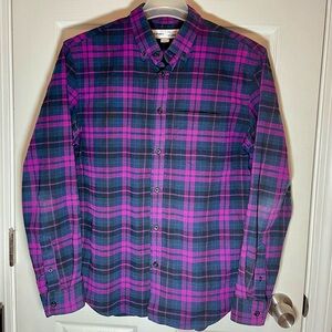Old Navy Everyday Slim Fit Plaid Shirt